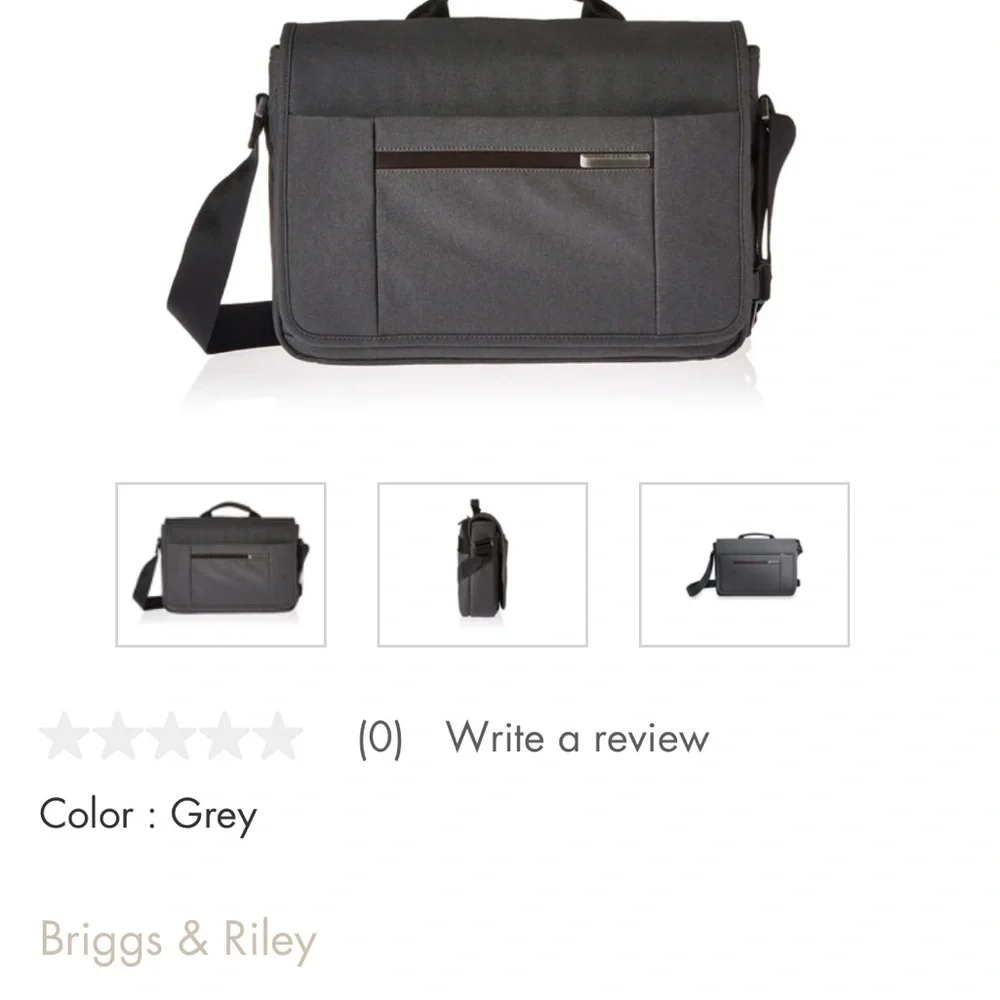 Briggs & Riley Navy Briefcase - Picture 7 of 7